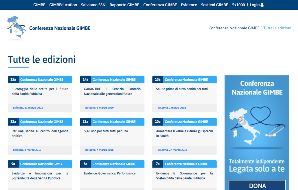 Conferenza GIMBE